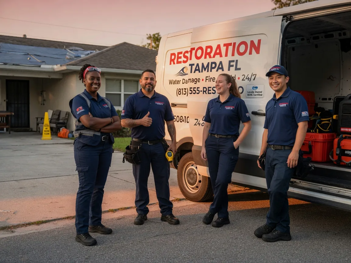 Water Damage Restoration company in Del Valle, TX